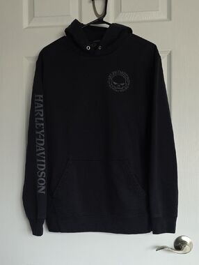 Harley-Davidson Black Logo Pullover Hoodie